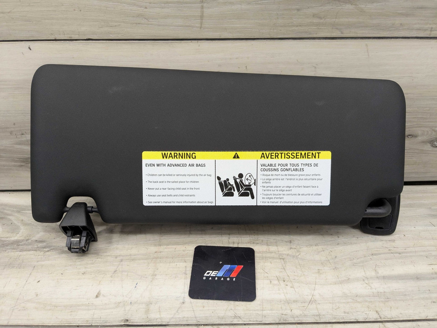 2019 BMW 330i G20 Front Right Passenger Sun Visor 8092728 19-24 OEM BMW G20 G80 330 M340 M3 Right Passenger Side Interior Sun Visor Black