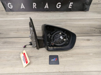 10-13 OEM BMW E70 X5M Right Side Power Folding Mirror Camera Black Assembly