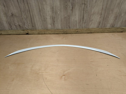 Mercedes W205 Rear Spoiler AMG Boot Trunk Trim Panel Obsidian 149 Polar white