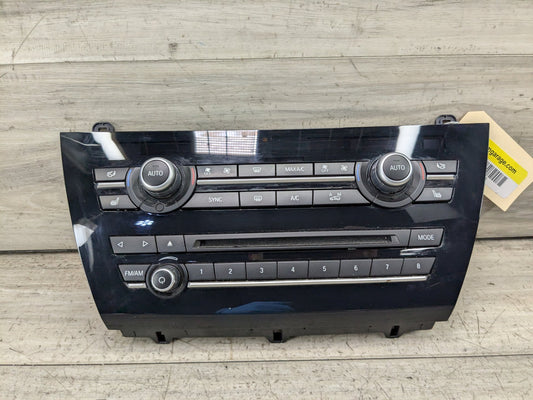 14-18 OEM BMW F15 F85 X5 F16 F86 X6 AC Heater Control Panel Radio Media Switch