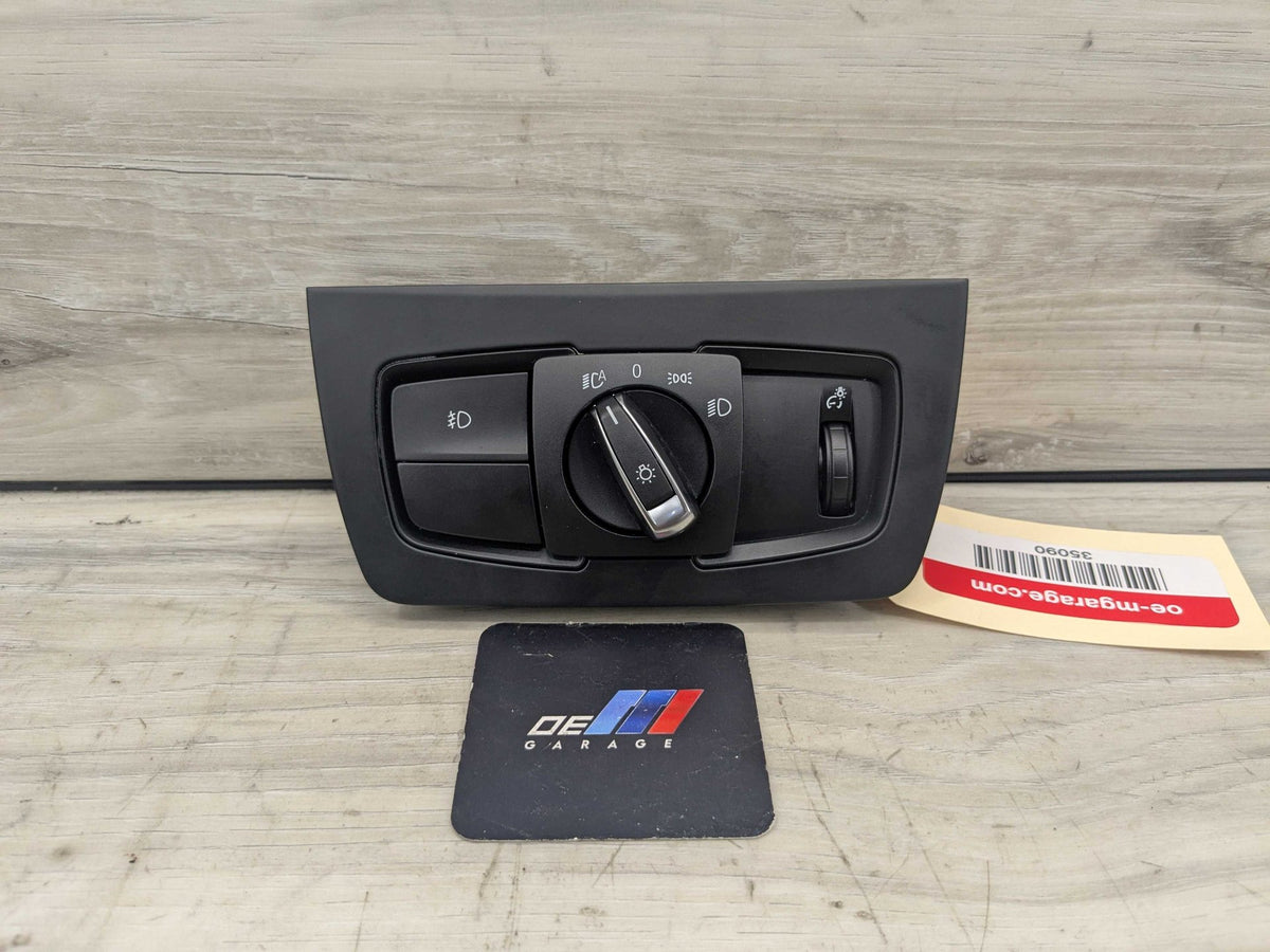OEM BMW F22 F30 F32 F82 F80 Headlight Switch Control Panel Light Module BLACK