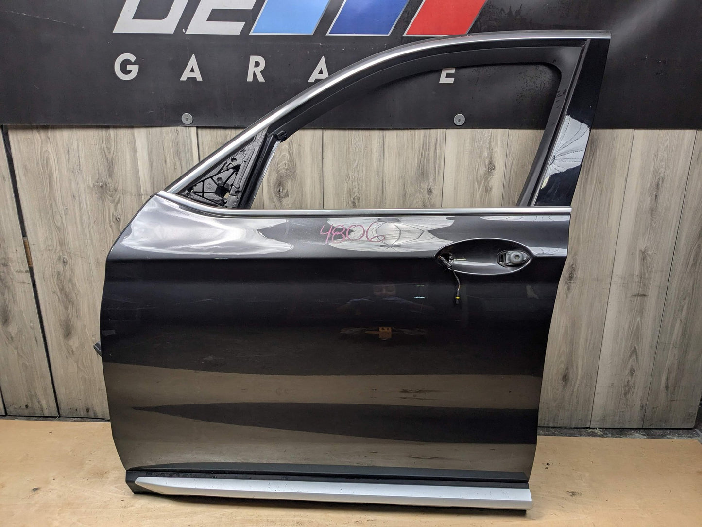18-24 OEM BMW F97 G01 X3 X3M Front Left Driver Side Door Shell Panel Gray A90 Grey SOPHISTOGRAU BRILLANTEFFEKT METALLI (A90)