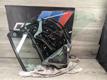 2009-2017 Mercedes-Benz E550 E-Class A207 Rear Left Driver Window Glass Regulator w/ Motor A2076701503