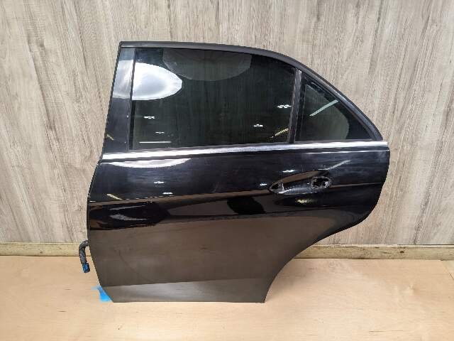 OEM Mercedes W212 E350 E400 E550 Rear Left Driver Door Shell Panel Black