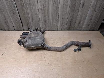 11-13 OEM BMW E82 E88 135 Rear Exhaust Muffler System N55 w/ Tips