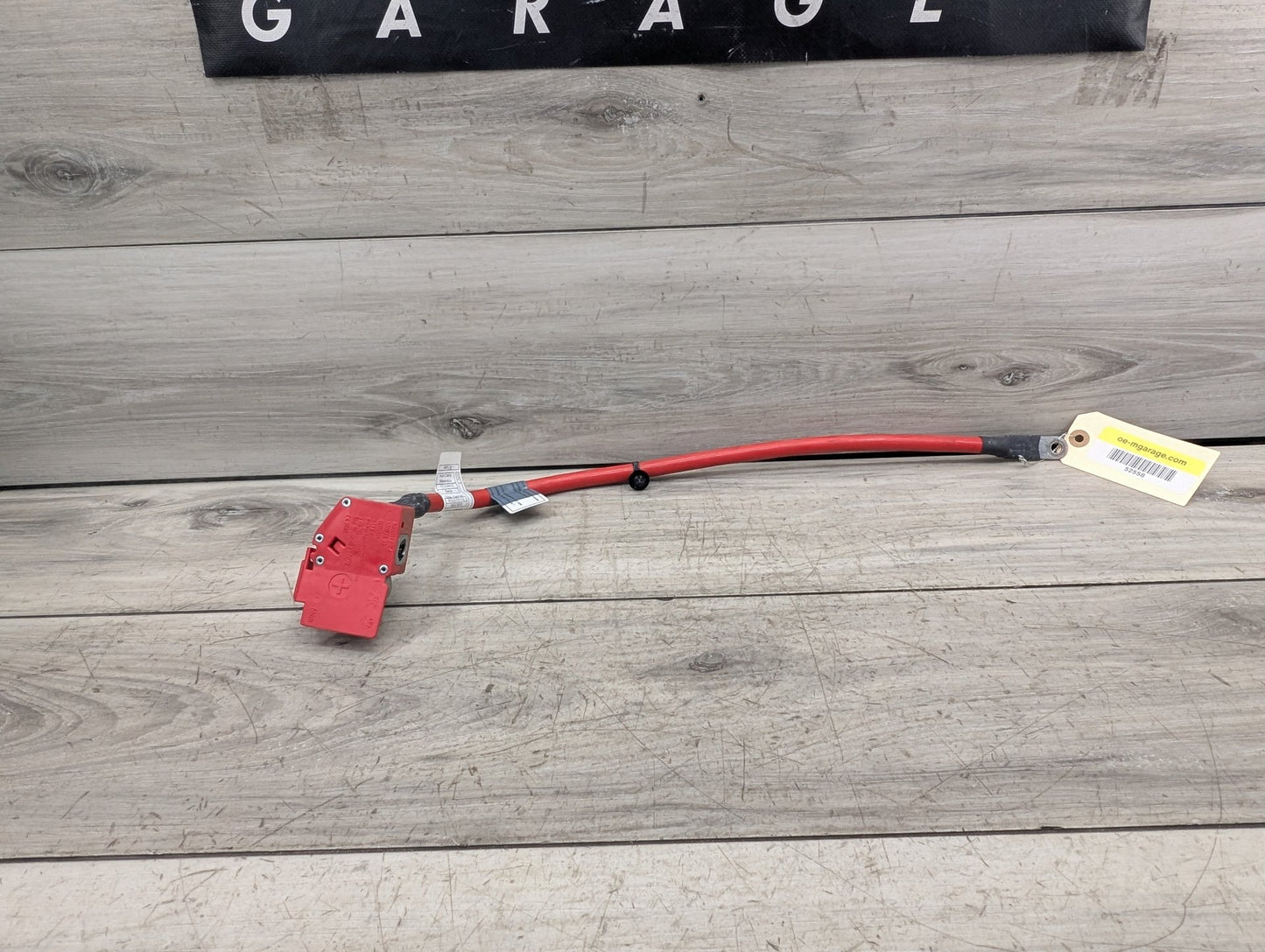 OEM BMW F15 F16 F85 F86 X5 X6 X5M Positive Plus Battery Pole Terminal Red Cable