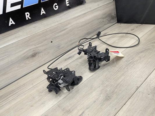 OEM BMW F02 F06 F10 F12 F13 M5 M6 Hood Left Right Hood Lock Latch w/ Cable SET