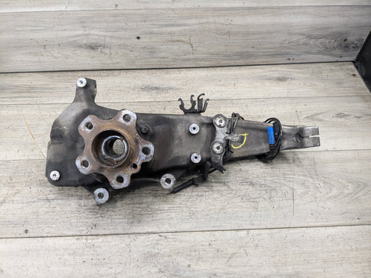 2017-2023 BMW M550i G30 Front Left Driver Spindle Knuckle w/ Bearing 6884385 OEM BMW G30 530 540 M550 AWD Front Left Driver Hub Spindle Knuckle Wheel Bearing OEM