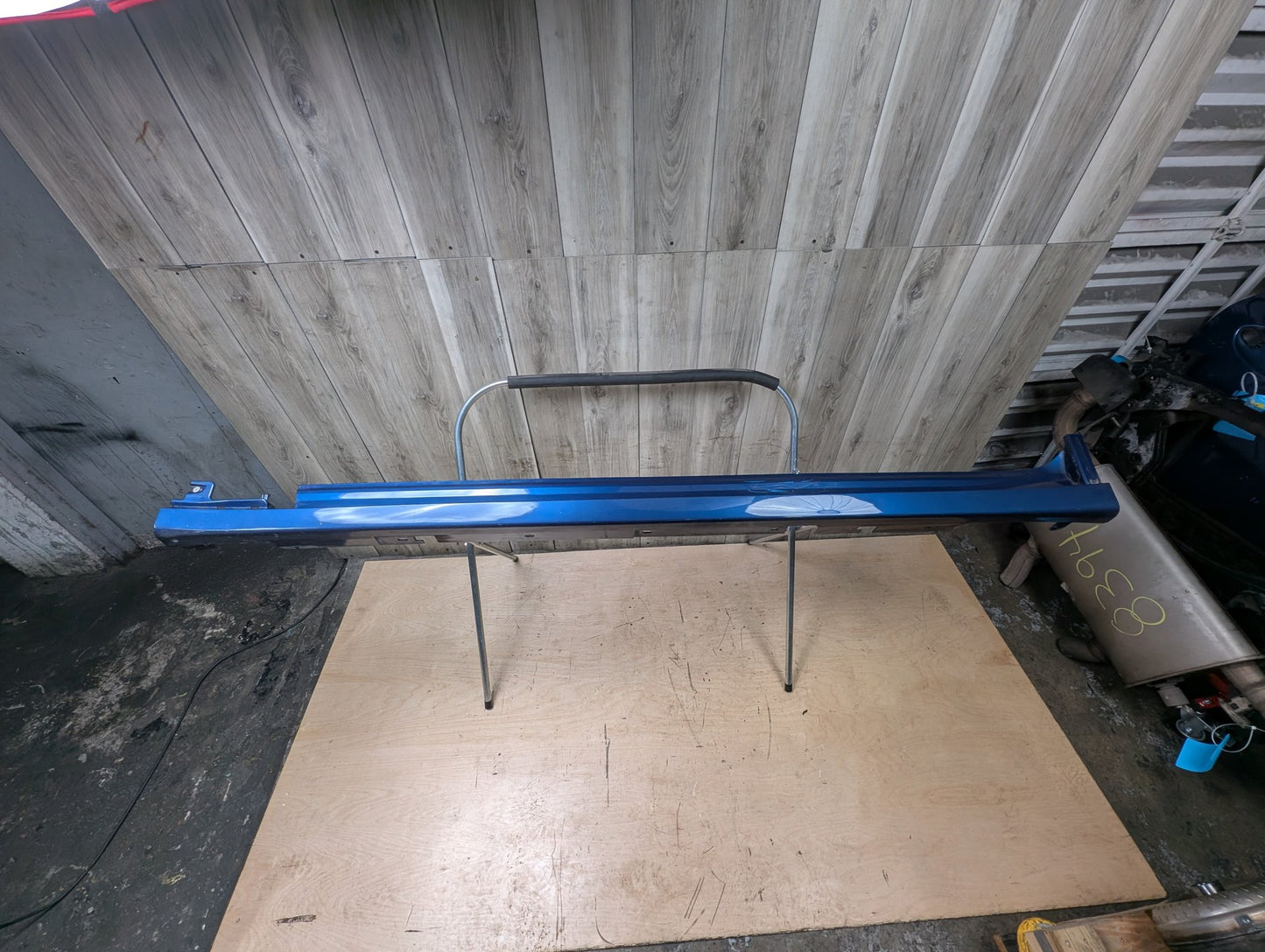 18-24 BMW G01 G02 F97 X3 X4 M Sport Left Driver Rocker Panel Blue C1M