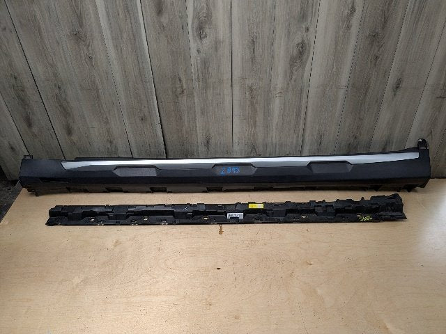 OEM BMW G05 X5 Left Driver Side Skirt Rocker Panel Molding w/ Bracket X-LINE