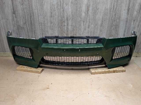 *09-14 OEM BMW E70 E71 X5M X6M Front Bumper Cover Panel w/ Grilles Green
