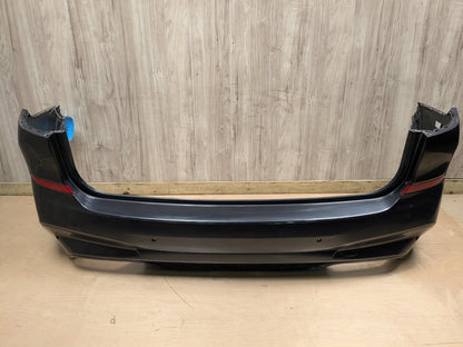 *18-21 OEM BMW F97 G01 X3 X3M M SPORT Rear Bumper Cover w/ Diffuser Gray A90 SOPHISTOGRAU BRILLANTEFFEKT METALLI (A90)