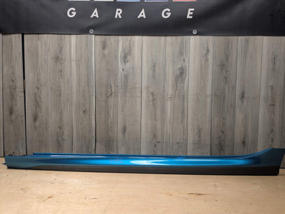 20-24 OEM BMW F44 228 M235 M SPORT Left Driver Side Skirt Rocker Panel Blue