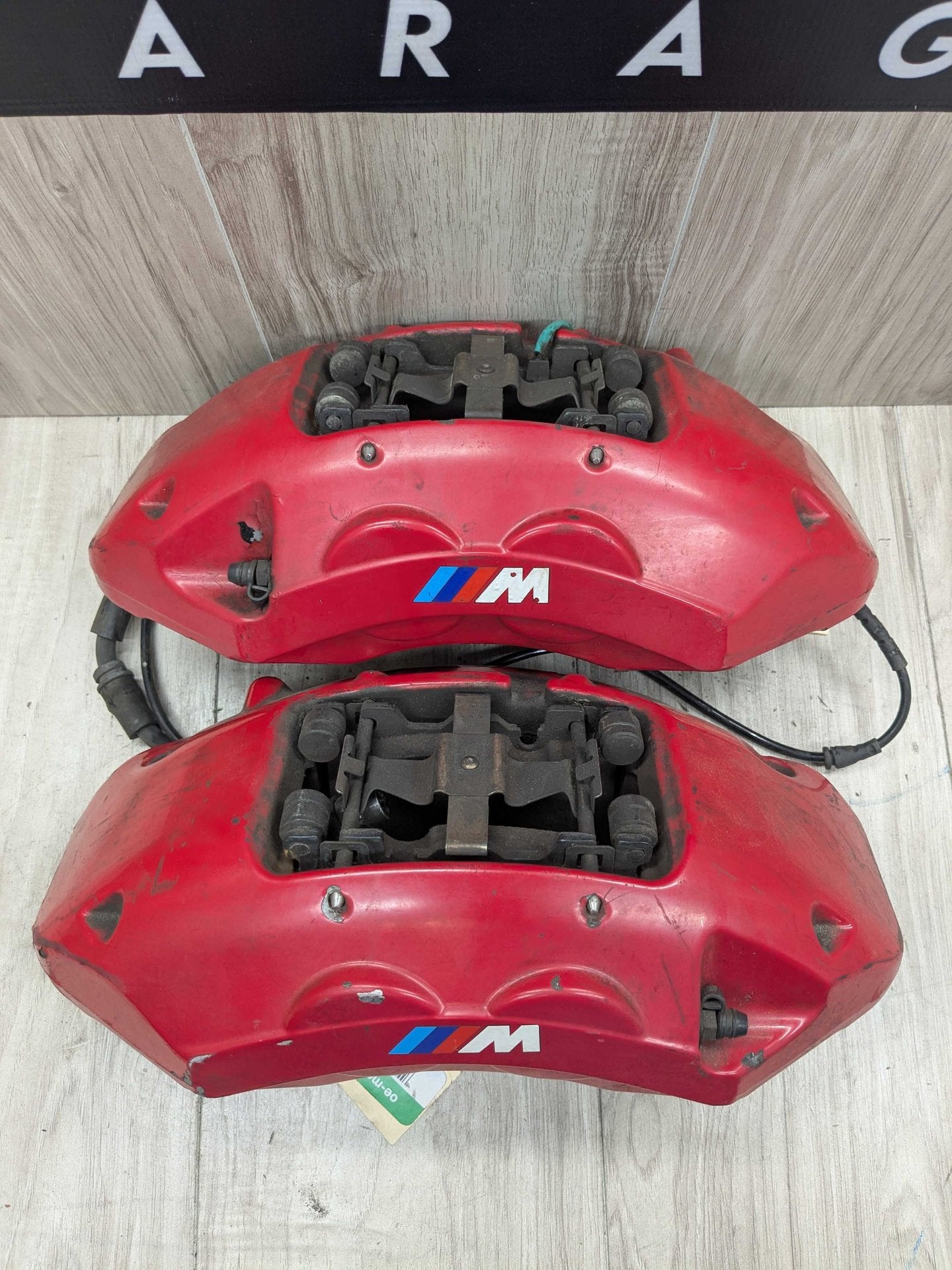 *10-14 OEM BMW E70 E71 X5M X6M Front Left Right Brake Calipers Brembo SET