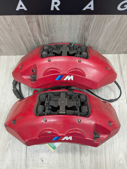 *10-14 OEM BMW E70 E71 X5M X6M Front Left Right Brake Calipers Brembo SET