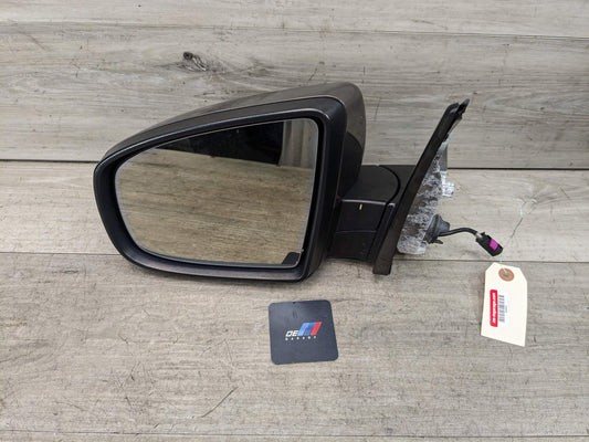 10-13 OEM BMW E70 X5M Left Side Power Folding Mirror Assembly Camera Brown*