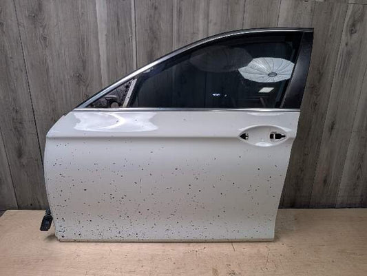 *11-16 OEM BMW F10 528 535 Sedan Front Left Driver Door Shell Panel White