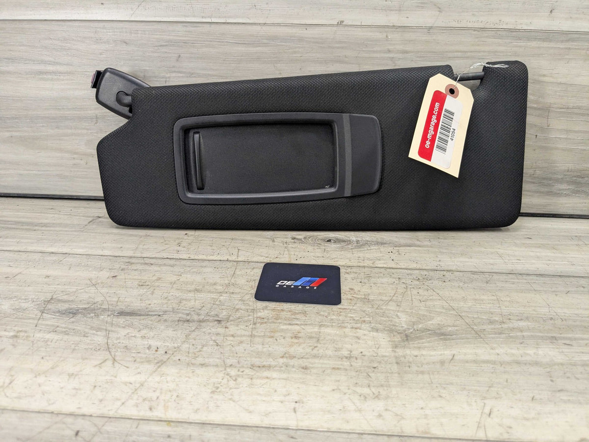 17-20 OEM BMW F90 G30 530 540 M550 M5 Interior Left Driver Sun Visor Shade Black