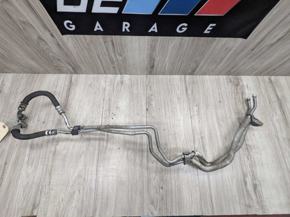 10-14 OEM BMW E70 E71 X5M X6M Engine S63 Transmission Oil Cooler Hose Pipe Lines