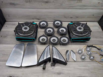 BMW G30 M5 F90 M550 540 530 Bower & Wilkins Speaker Subwoofers Tweeters SET