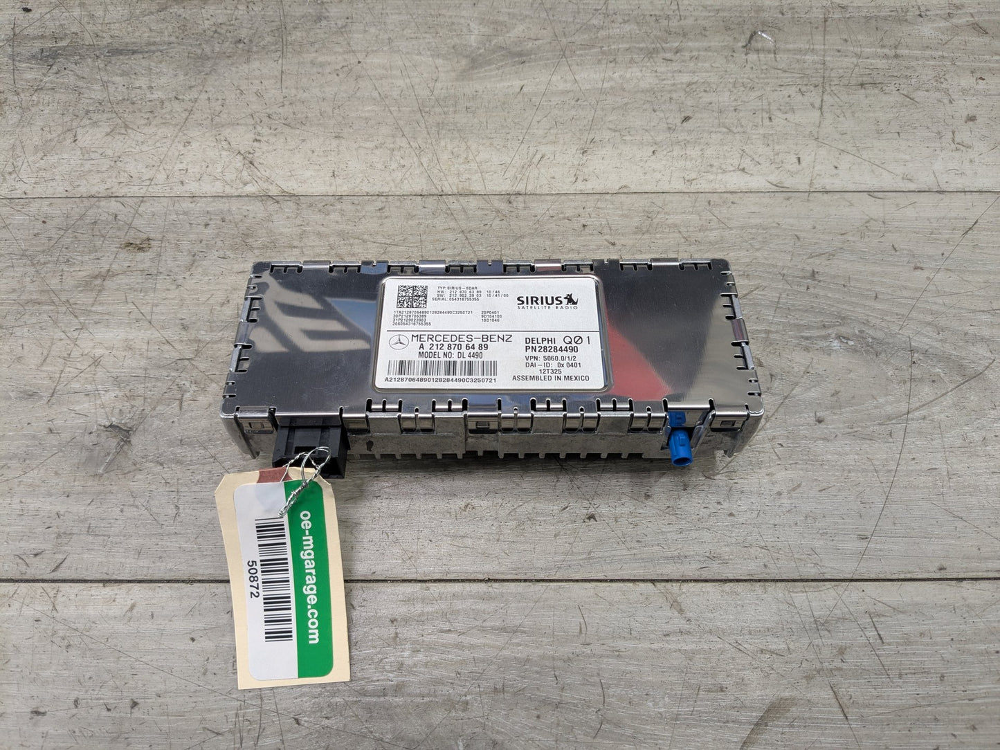 2009-2017 Mercedes-Benz E550 E-Class A207 Radio Receiver Module