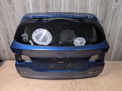 *OEM BMW F97 G01 X3 X3M Rear Liftgate Tailgate Trunk Lid Door Shell Blue Blue C1M