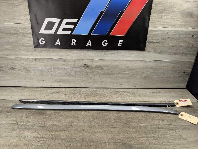 OEM BMW F15 F16 F85 F86 Front Left Right Windshield Side Drip Molding PAIR