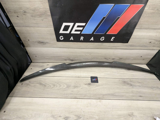 DAMAGE* 14-20 BMW F22 F87 M4 Trunk Duckbill Spoiler CARBON FIBER
