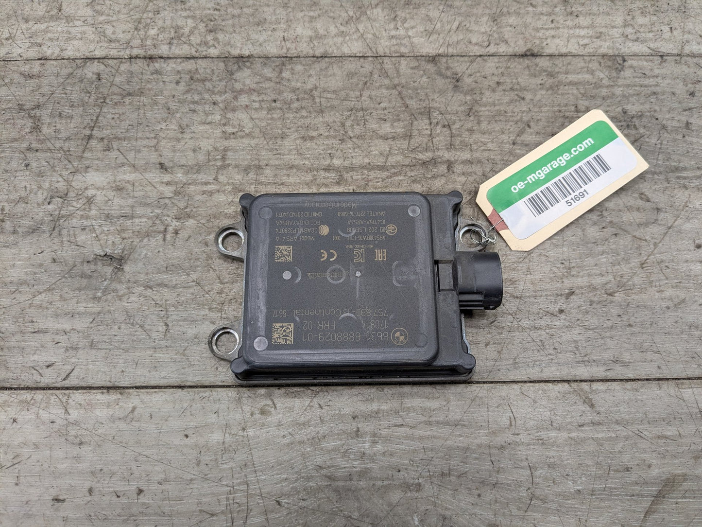 OEM BMW G01 G12 G30 F90 M5 X3 ACC Adaptive Cruise Control Radar Sensor FRR-02