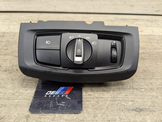 OEM BMW F15 F16 F85 F86 X5 X6 Headlight Switch Control Panel Light Module BLACK