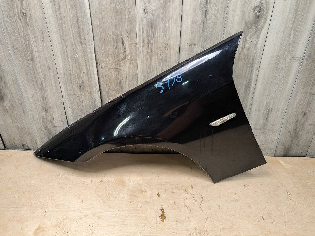 06-11 OEM BMW E90 328 335 Sedan Left Driver Side Fender Panel Black 668