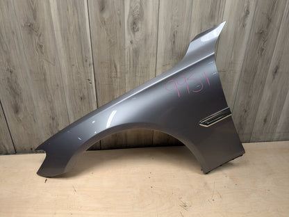 *OEM BMW F01 F02 740 750 760 B7 Front Right Passenger Fender Panel Gray A52 SPACEGRAU METALLIC (A52)
