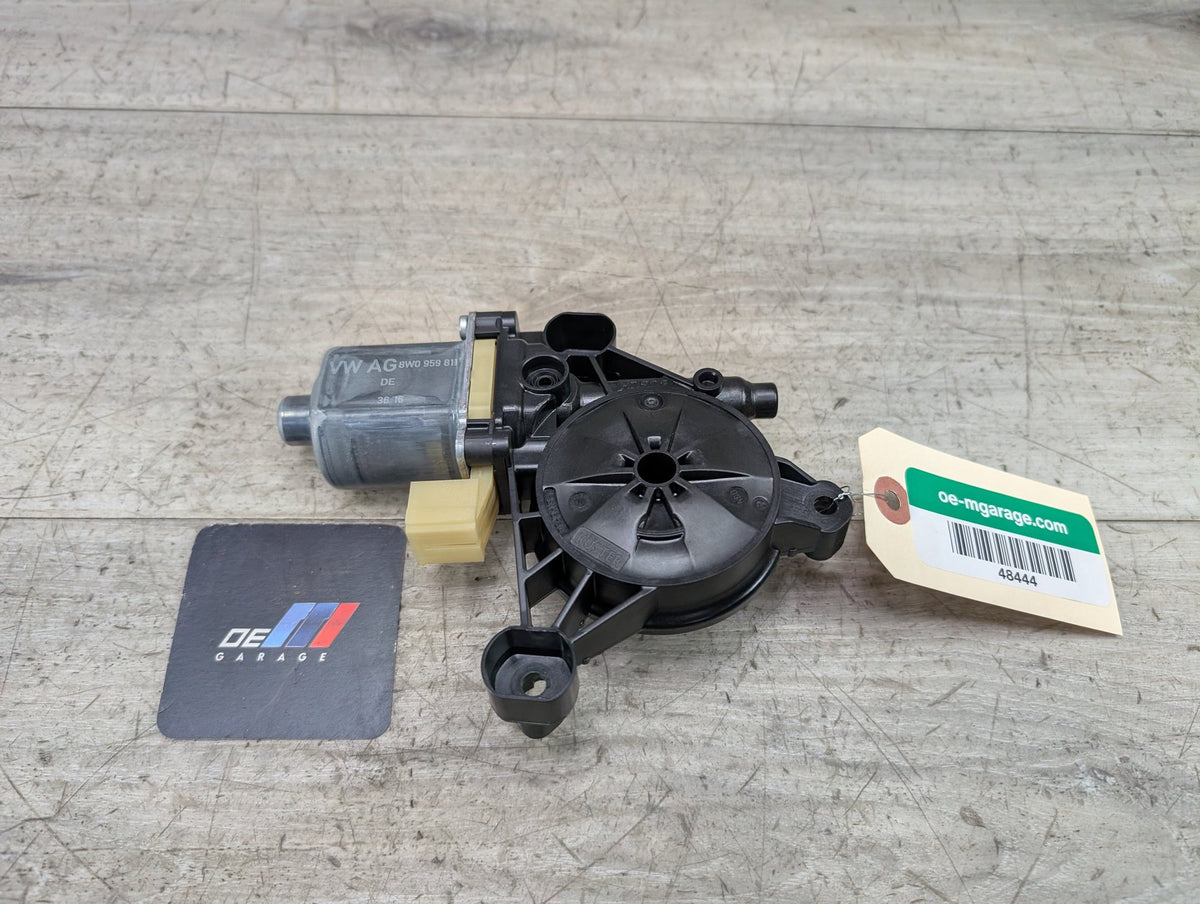 17-26 OEM AUDI A4 S4 Rear Left Driver Window Regulator Lifter Motor