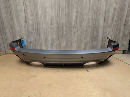 10-13 OEM BMW E70 X5M Rear Bumper Trim Cover Panel Assembly Gray A52 SPACEGRAU METALLIC (A52)