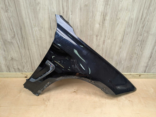 2015 BMW X6 F86 Front Right Passenger Fender Panel CARBONSCHWARZ METALLIC (416)
