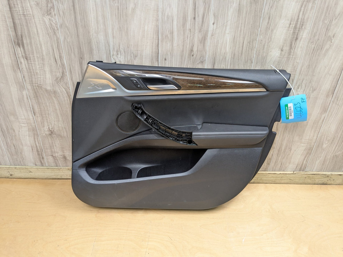 2019 BMW X3 G01 Front Right Passenger Interior Door Panel Card 7410282 18-23 OEM BMW G01 X3 FRONT RIGHT PASSENGER Side Door Panel Card Trim Cover Black OEM
