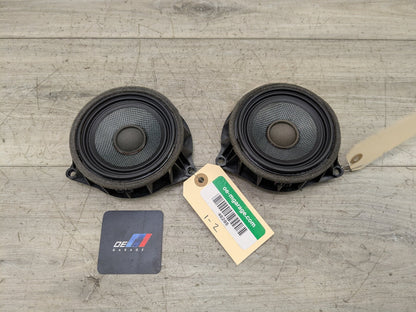 OEM BMW F15 F16 X5 X6 Left Right Door Top Hifi MID Range Loud Speaker Stereo SET
