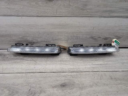 OEM Mercedes W204 W207 W212 Front Left Right DRL Daytime LED Fog Light Lamp SET