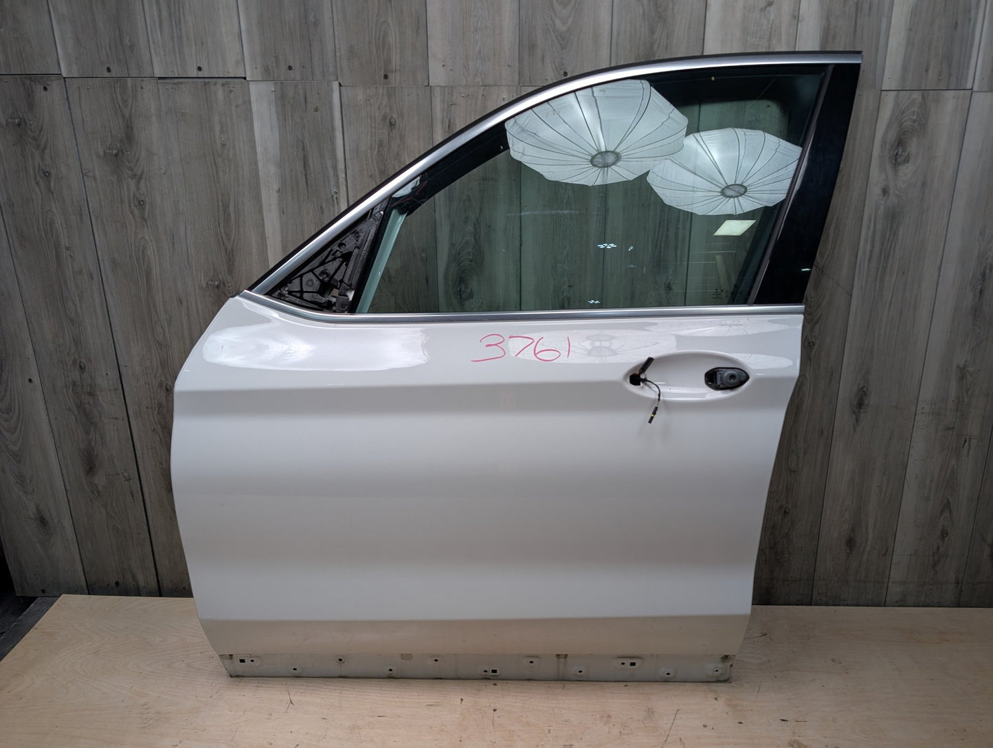 18-24 OEM BMW F97 G01 X3 X3M Front Left Driver Side Door Shell Panel White 300 ALPINWEISS III (300)