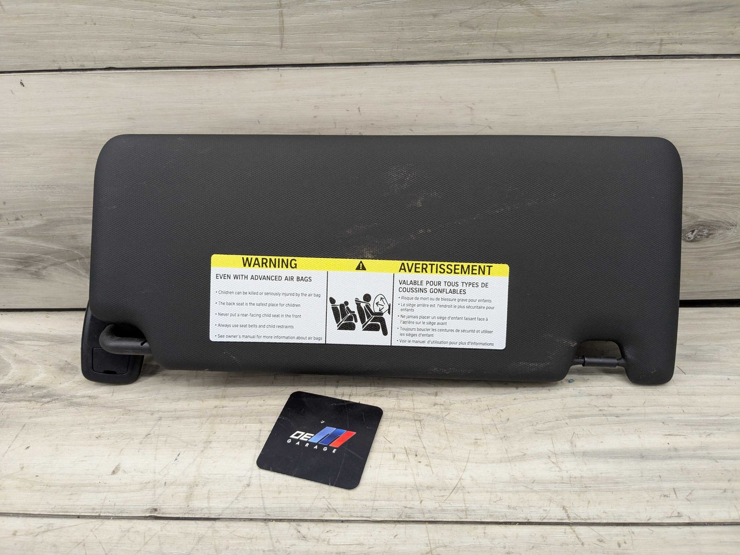 2019 BMW 330i G20 Front Left Driver Sun Visor 8092727 19-24 OEM BMW G20 G80 330 M340 M3 Left Driver Side Interior Sun Visor Black