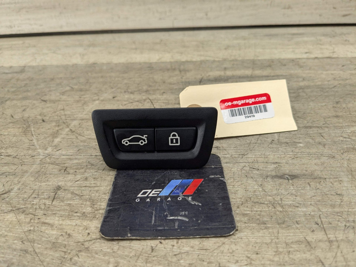 OEM BMW G12 F36 F10 F07 M5 F06 M6 F01 F02 Rear Trunk Lid Center Lock Switch