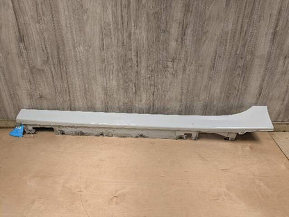 20-24 OEM BMW F44 228i 228iX Left Driver Side Skirt Rocker Panel Molding White