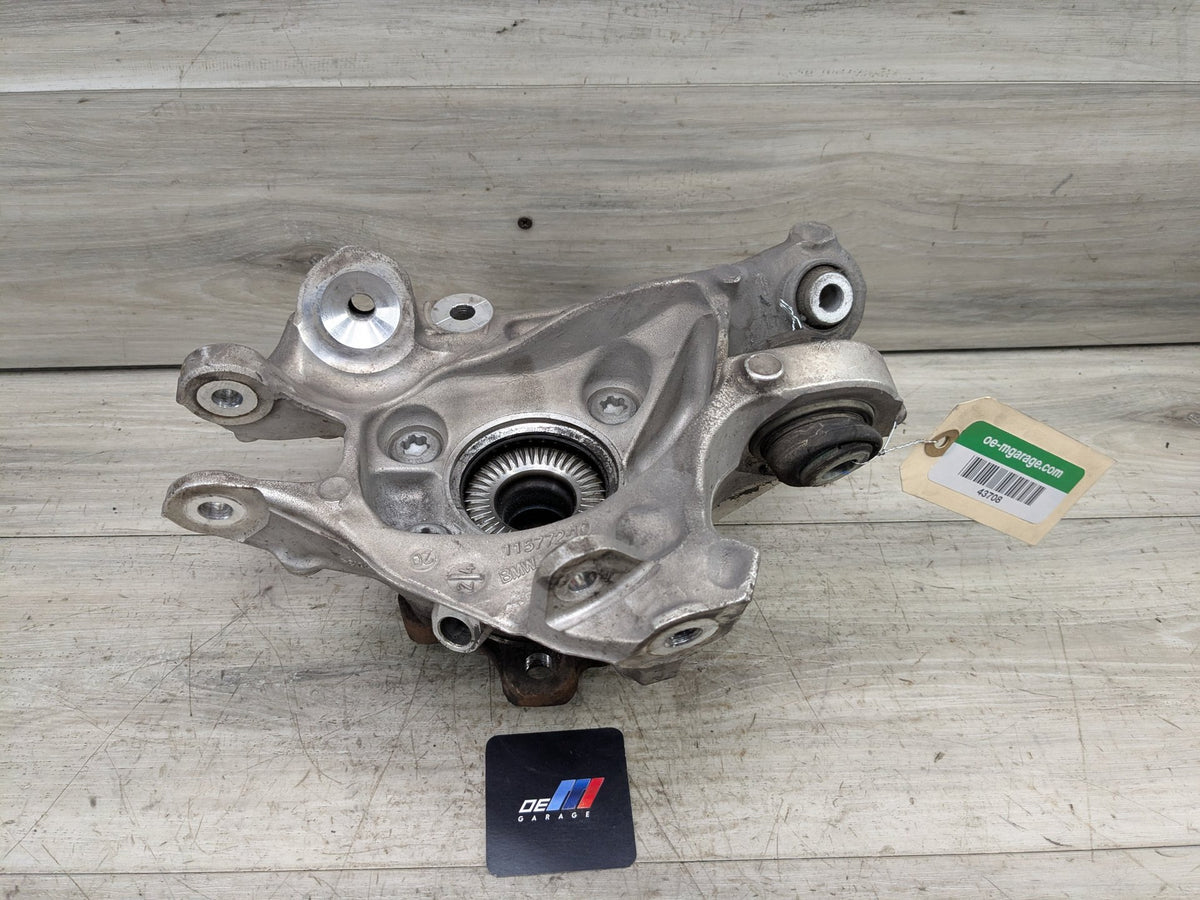 2020 BMW 330i G20 Rear Left Driver Spindle Knuckle w/ Bearing 6879533 19-25 OEM BMW G20 330 M340 REAR Left Driver Knuckle Wheel Hub Spindle Bearing OEM