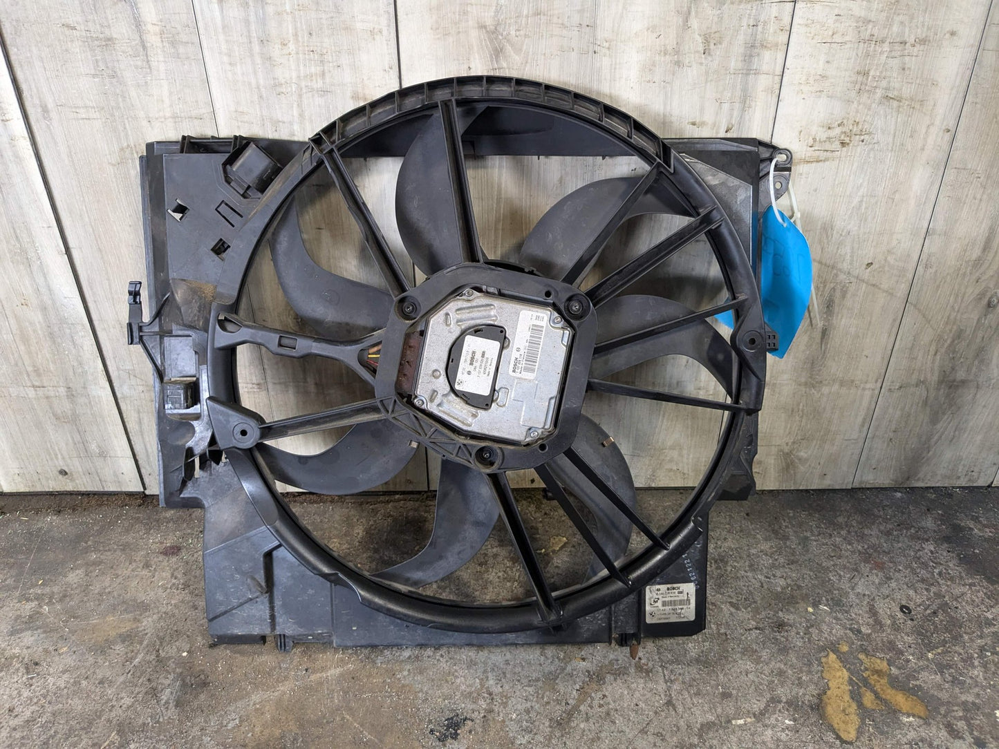 07-13 OEM BMW E82 E90 E92 335 Engine N54 N55 Radiator Cooling Auxiliary Fan 600W