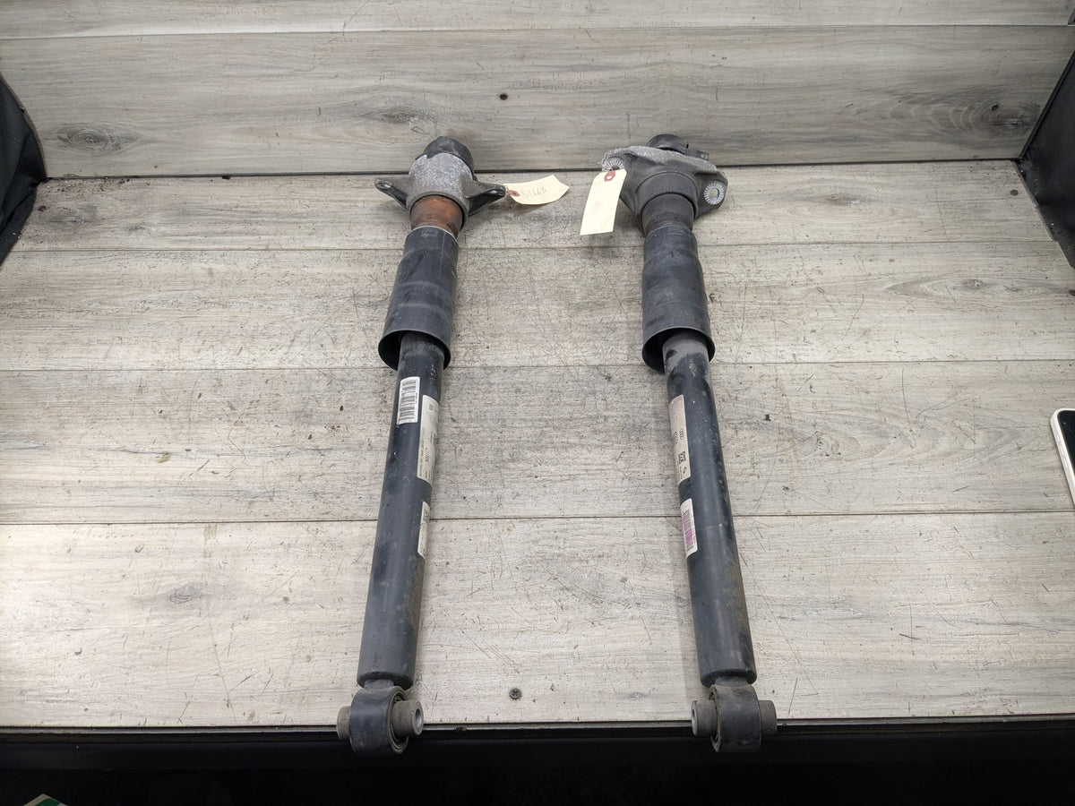 2018-2024 Audi S5 B9 Rear Left Right Spring Strut Shock Absorbers SET 8W0616025E 2018-21 Audi S5 A5 B9 Rear Left & Right Side Suspension Shock Absorber Strut