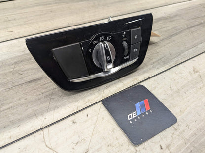 17-23 OEM BMW F90 M5 G30 G32 Headlight Switch Control Panel Light Module BLACK