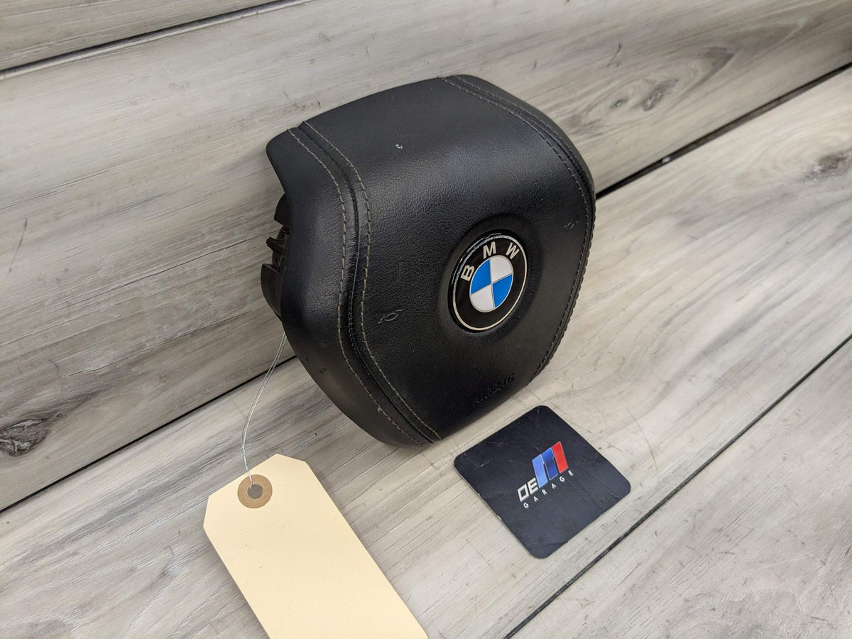 OEM BMW G11 G12 G14 G16 Front Driver Black Leather Steering Wheel Airbag Air Bag