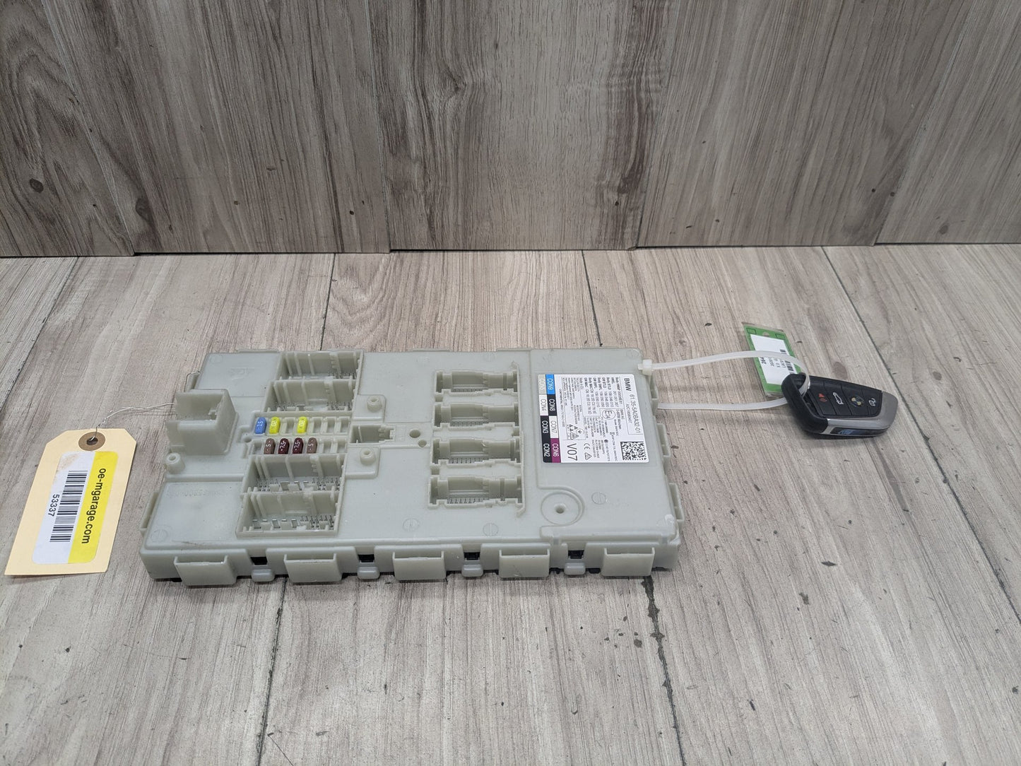 18-21 OEM BMW G01 X3 Body Domain Controler BDC Control Module Unit + Key