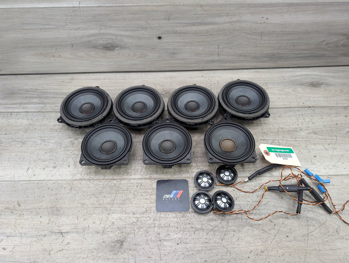 2015 BMW X3 F25 Speakers SET 9209185 11-17 OEM BMW F25 X3 Stereo Audio Speakers Tweeters Subwoofers Top HiFi SET OEM