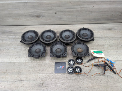 2015 BMW X3 F25 Speakers SET 9209185 11-17 OEM BMW F25 X3 Stereo Audio Speakers Tweeters Subwoofers Top HiFi SET OEM